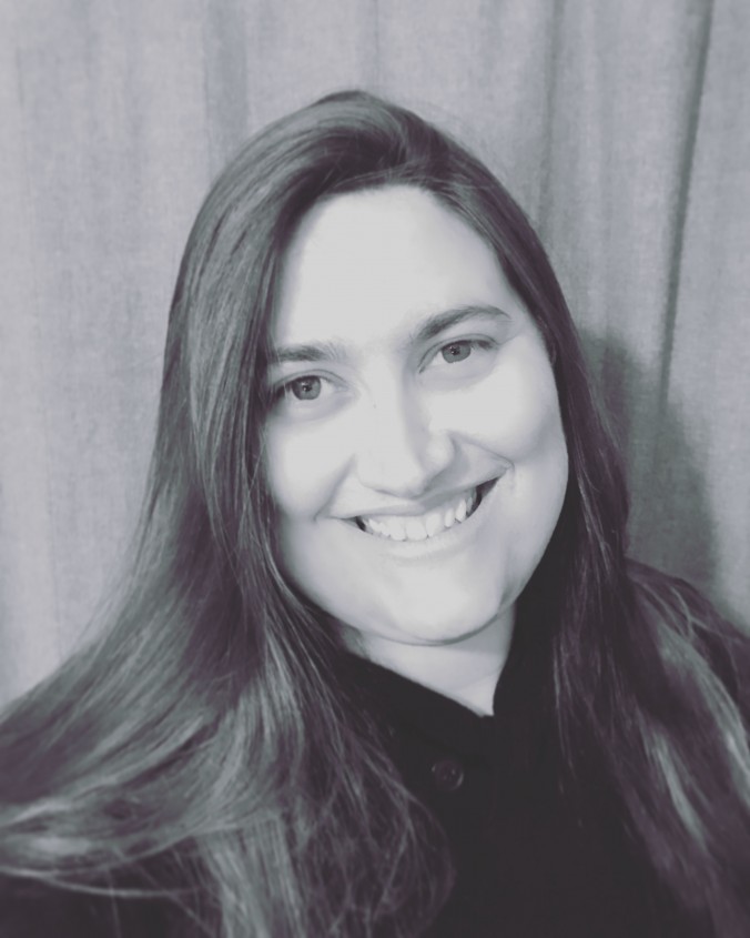 Holly Head Shot - Black and White